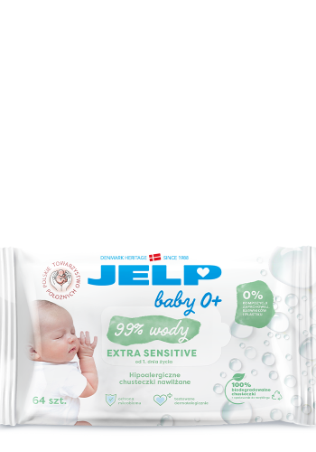 Jelp Baby 0+ biodegradable wet wipes