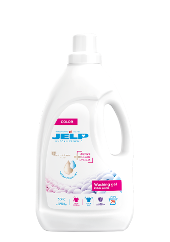 Hypoallergenic color washing gel 2 l 25 washes